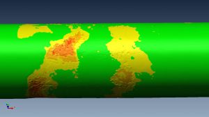 Colormap of a pipeline